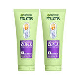Garnier Fructis Method for Curls Moisture Filling Curly Hair Shampoo with up to 5% Hyaluronic Moisture Complex, Designed and Tested for 2C to 4C Curls and Coils, 6.8 fl oz