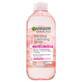 Garnier Micellar Water with Rose Water and Glycerin, Hydrating Facial Cleanser & Makeup Remover, For All Skin Types, Vegan, Cruelty Free, 13.5 Fl Oz (400mL), 1 Count