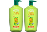 Garnier Fructis Sleek & Shine Shampoo, Smoothing Shampoo for Frizzy, Dry Hair with Argan Oil and Vegan Keratin, 33.8 Fl Oz (Packaging May Vary) (Pack of 2)