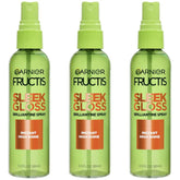 Garnier Fructis Style Brilliantine Shine Glossing Spray for High Shine Finish, Argan Oil, 3 Fl Oz, 3 Count (Packaging May Vary)