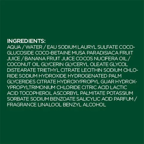 Garnier Fructis Pure Clean Purifying Shampoo, Silicone-Free, 12.5 Fl Oz, (Packaging May Vary), (Pack of 2)