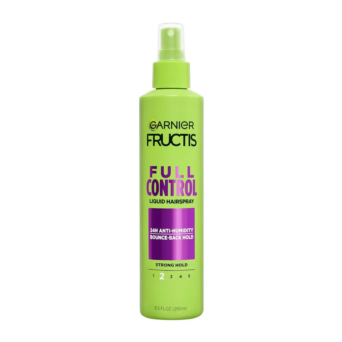 Garnier Fructis Sky-Hi Volume Hairspray, Anti-Humidity Volumizing Spray With Bamboo Extract, Provides 24-Hour of Flexible Hold and Frizz Control, 8.25 oz, 2 Count (Packaging May Vary)