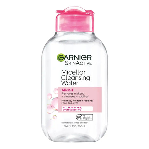 Garnier SkinActive Micellar Water, Facial Cleanser and Makeup Remover Mini's 3 Pack, 1 Skin Care Gift Set