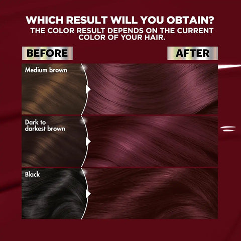 Garnier Nutrisse Ultra Color Hair Color, Permanent Hair Dye for Up to 8 Weeks of Bold, Vibrant, Fade-Resistant Results, Vegan & Cruelty-Free, BR3 Intense Burgundy (Lotus Berry), 1 Count