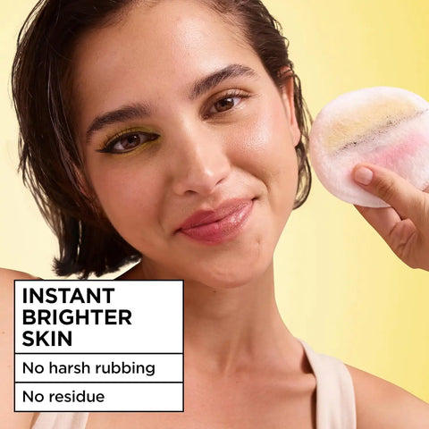 Garnier Micellar Water with Vitamin C, Facial Cleanser & Makeup Remover, Brightening & Hydrating, For All Skin Types, Vegan, Cruelty Free, 13.5 Fl Oz (400mL), 1 Count