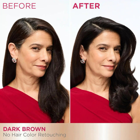 Garnier Color Sensation Root Retouch, Demi Permanent Hair Dye for Roots with 100% Gray Coverage and No Ammonia, Dark Brown Hair Dye 4.0, Pack of 6 (Packaging May Vary)