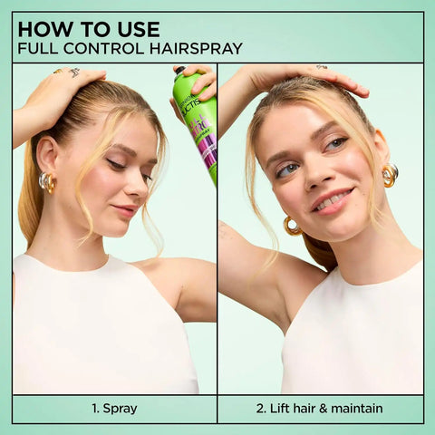 Garnier Fructis Style Full Control Anti-Humidity Hairspray, Ultra Strong Hold, 8.25 oz. (Pack of 2)