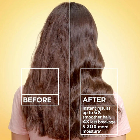 Garnier Whole Blends Honey Treasures Hair Honey Repairing Serum for Long, Damaged Hair, 5.1 Fl Oz, 2-Count (Packaging May Vary)