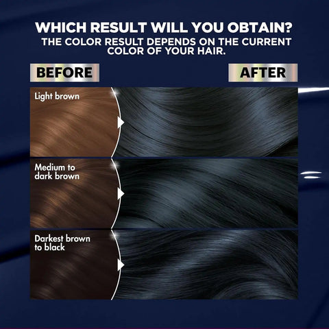 Garnier Nutrisse Ultra Color Hair Color, Permanent Hair Dye for Up to 8 Weeks of Bold, Vibrant, Fade-Resistant Results, Vegan & Cruelty-Free, BL21 Blue Black (Blackberry Mojito), 1 Count