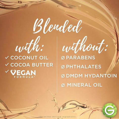 Garnier Whole Blends Smoothing Shampoo and Conditioner Set, Coconut Oil & Cocoa Butter for Frizzy Hair, Provides Up to 24HRs of Frizz & Humidity Control & Smoothness, Vegan Formula, 44 Fl Oz Set