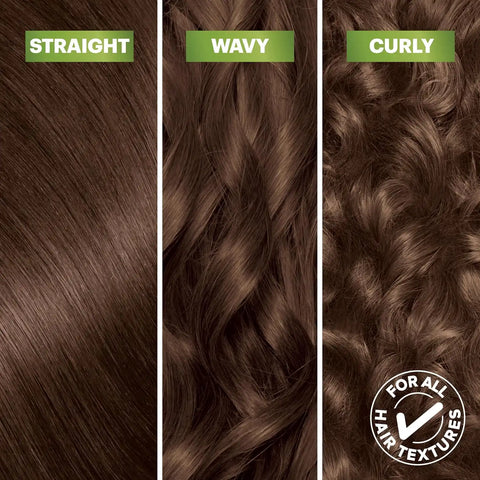 Garnier Nutrisse Ultra Coverage Hair Color, Permanent Hair Dye for Up to 8 Weeks of Stubborn Gray Coverage, Vegan & Cruelty-Free, 600 Deep Light Natural Brown (Spiced Hazelnut), 1 Count
