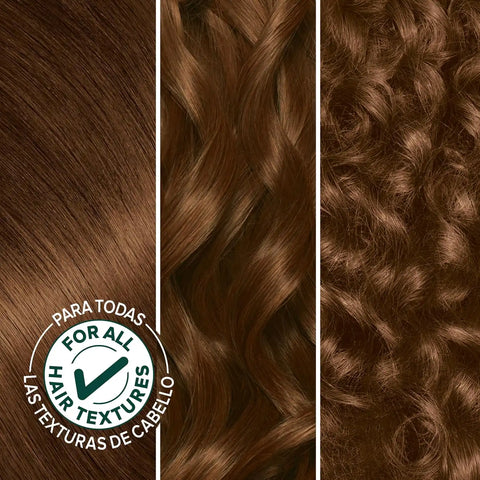 Garnier Nutrisse Ultra Crème Hair Color, Permanent Hair Dye with 100% Gray Coverage, Vegan & Cruelty-Free, 53 Medium Golden Brown (Chestnut), 2 Count