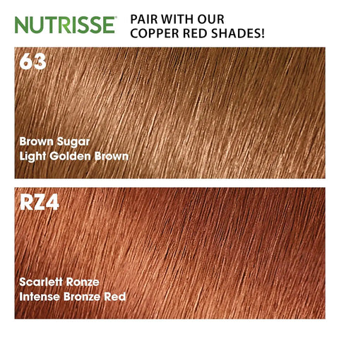 Garnier Nutrisse 5 Minute Nourishing Color Hair Mask with Triple Oils Delivers Day 1 Color Results, for Color Treated Hair, Vibrant Copper, 4.2 fl. oz.