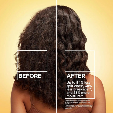 Garnier Whole Blends Honey Treasures Repairing Conditioner, Hair Repair Formula for Dry, Damaged Hair with Acacia, Manuka, and Lavender Honeys, 26.6 Fl Oz (Packaging May Vary)