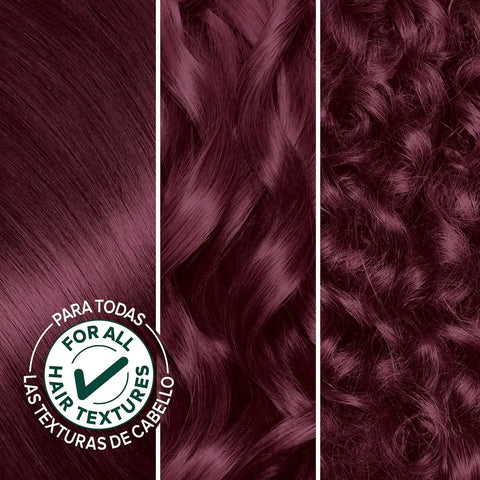 Garnier Nutrisse Ultra Crème Hair Color, Permanent Hair Dye with 100% Gray Coverage, Vegan & Cruelty-Free, 42 Deep Burgundy (Black Cherry), 2 Count